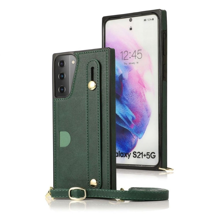 Mane Slim Leather Galaxy Shockproof Case With Wrist Strap - Astra Cases