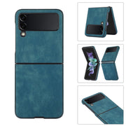 Mellis Slim Fit Leather Galaxy Z Flip 3 Case With Wallet Card Slots - Astra Cases