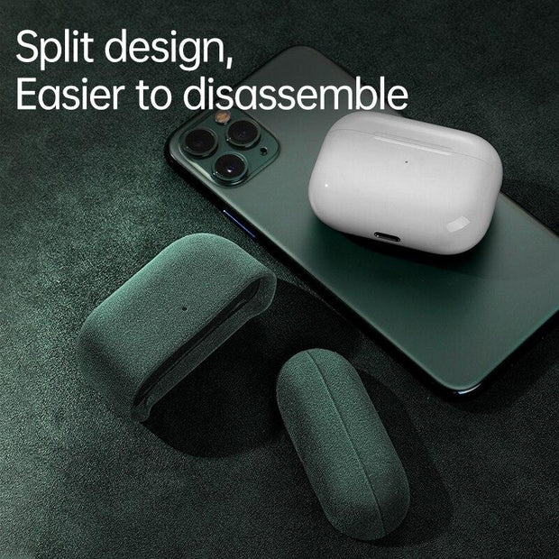 Novus Alcantara AirPods Case - Astra Cases