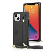 Nox Slim Leather Shockproof iPhone Case With Wrist Strap - Astra Cases