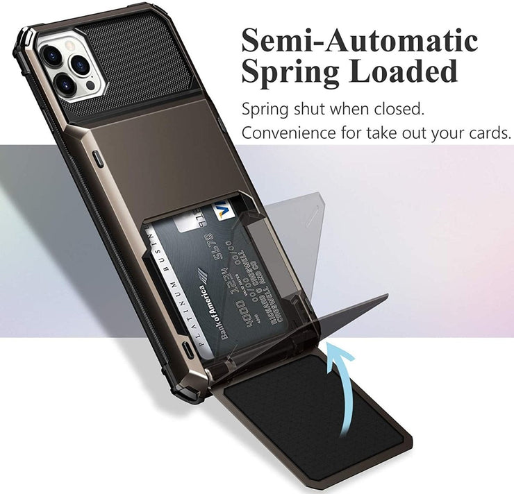 Orbit Shockproof iPhone Wallet Case For 6, 7 & 8 Series - Astra Cases