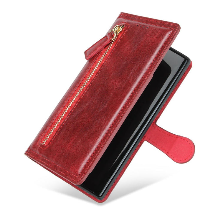 Papilio Leather Card Wallet Galaxy Case With Zip - Astra Cases