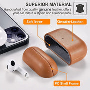 Vel Genuine Leather AirPods 3 Case - Astra Cases