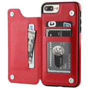 Vistor Leather Flip Wallet Case For iPhone 11, 12 & 13 Series - Astra Cases