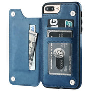 Vistor Leather Flip Wallet Case For iPhone 11, 12 & 13 Series - Astra Cases